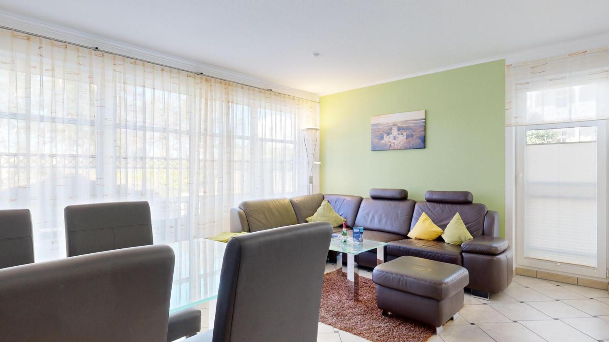 Strandnahe Fewo Mit 2 Schlafzimmern Und Balkon, Koenigin Augusta, Binz Εξωτερικό φωτογραφία