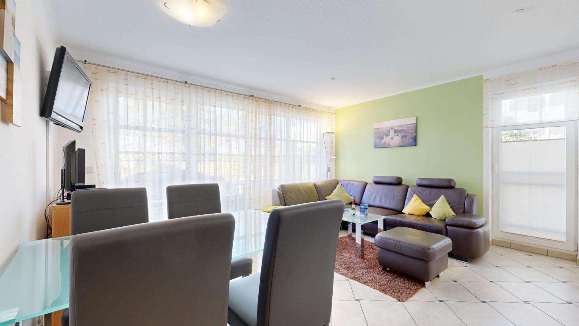 Strandnahe Fewo Mit 2 Schlafzimmern Und Balkon, Koenigin Augusta, Binz Εξωτερικό φωτογραφία